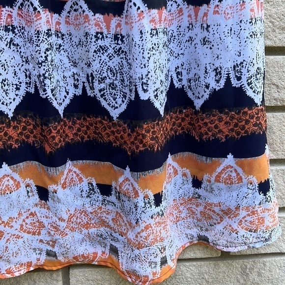 Christopher & Banks Smock Waist Lined Skirt Sz M - Picture 3 of 8